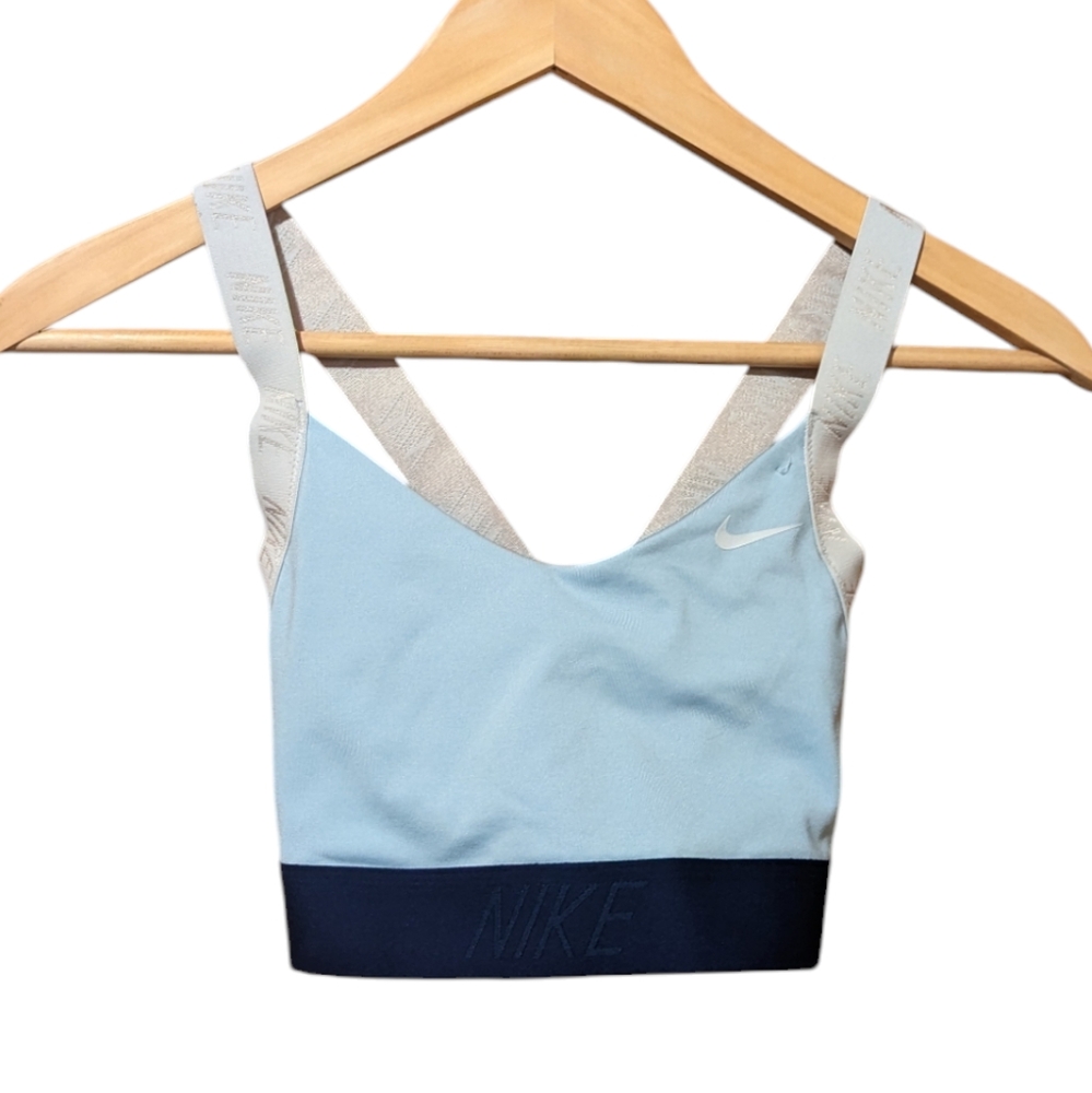 Nike Sports Bra Blue Small